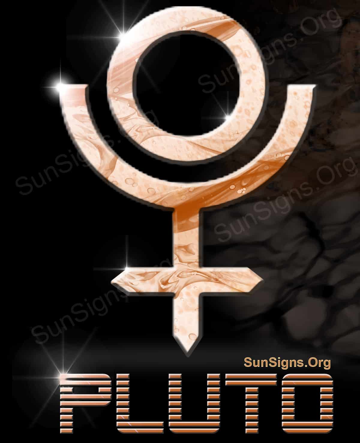 Pluto Symbol Meanings Sun Signs