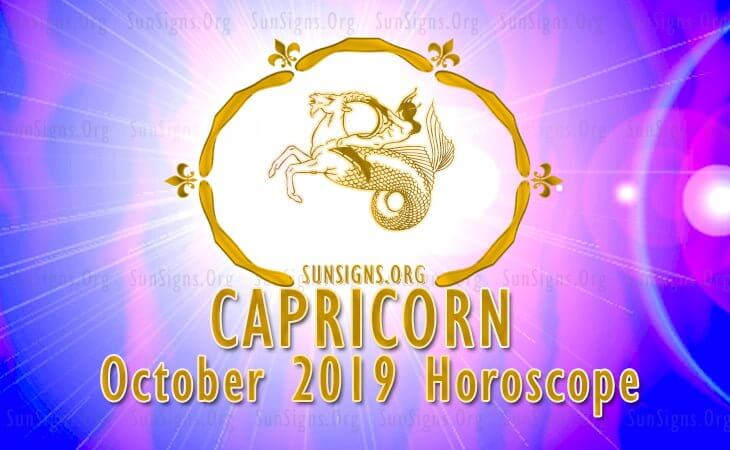 Capricorn October 2019 Monthly Horoscope Predictions SunSigns Org