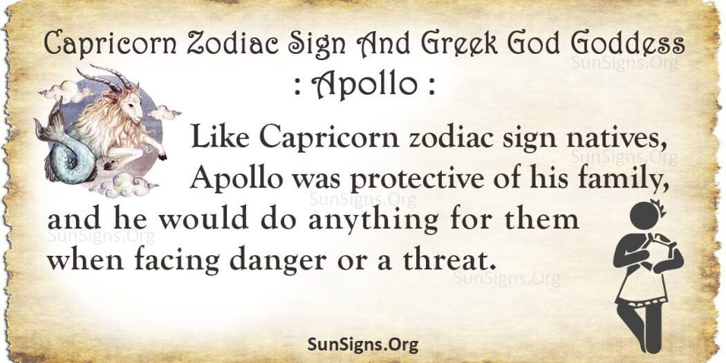 Apollo God Goddess Greek Zodiac Sign For Capricorn SunSigns Org