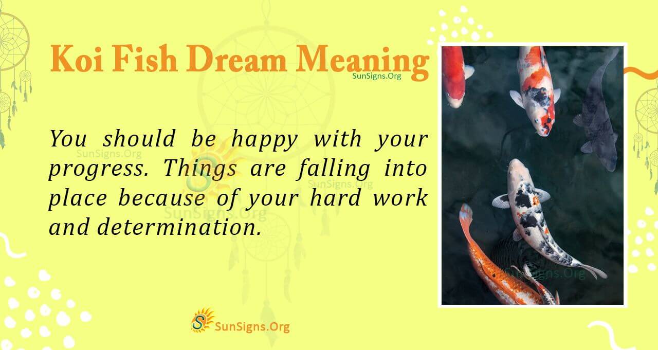 Dreaming Of Koi Fish Meaning Interpretation And Symbolism SunSigns Org