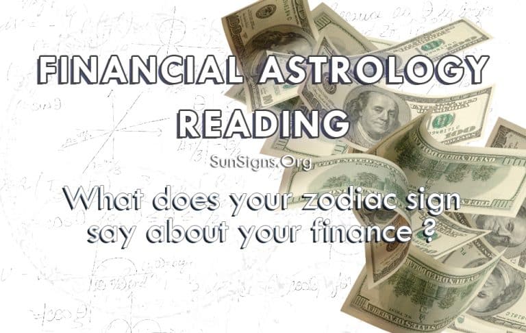 personal financial astrology reading