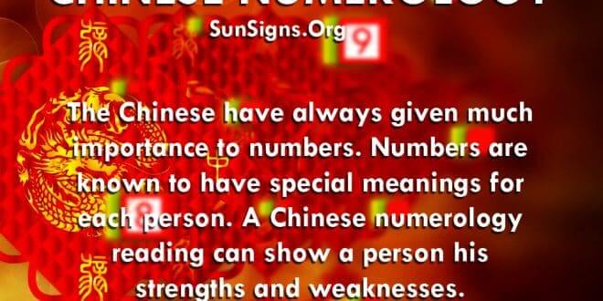 chinese numerology