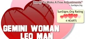 gemini woman leo man