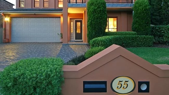 house number