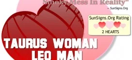 taurus woman leo man