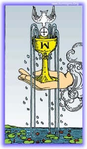 four of cups upright meaning