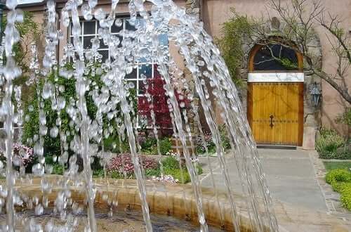 The process of making a crystal fountain for magickal purposes is fairly simple