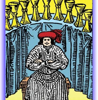 nine of cups