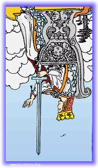 queen of swords reversed