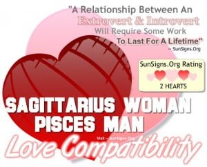 Sagittarius Woman And Pisces Man - Can Be Difficult - SunSigns.Org