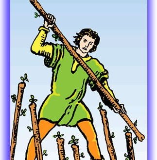 seven of wands