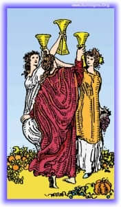 3 of cups meaning