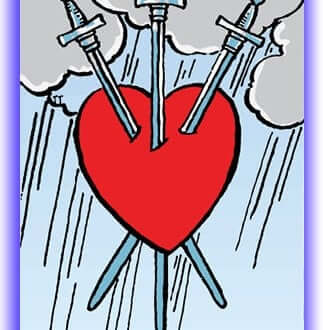 three of swords