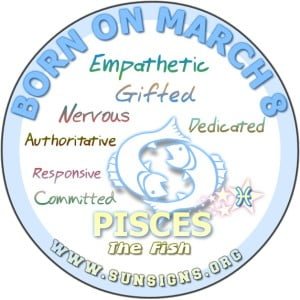 March 8 Zodiac Horoscope Birthday Personality - SunSigns.Org