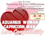 Aquarius Woman And Capricorn Man - A Match That Has Little In Common ...