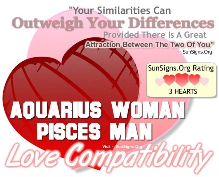 Aquarius Woman And Pisces Man Overlook Your Differences