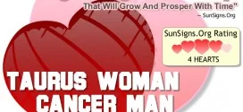 taurus woman cancer man