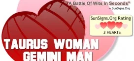 taurus woman gemini man