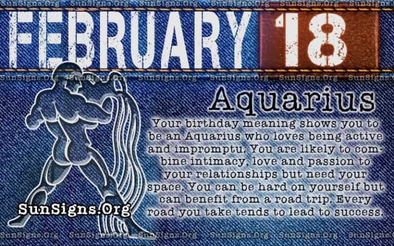 February 18 Zodiac Horoscope Birthday Personality - SunSigns.Org