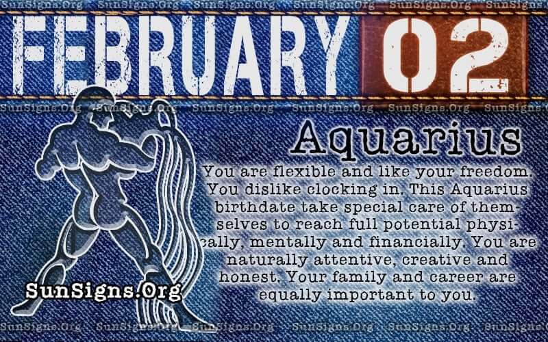 February 2 Zodiac Horoscope Birthday Personality