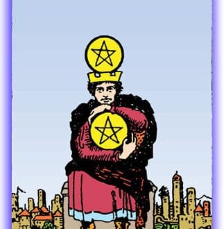 four of pentacles