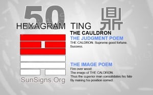 I Ching 50 meaning - Hexagram 50 The Cauldron