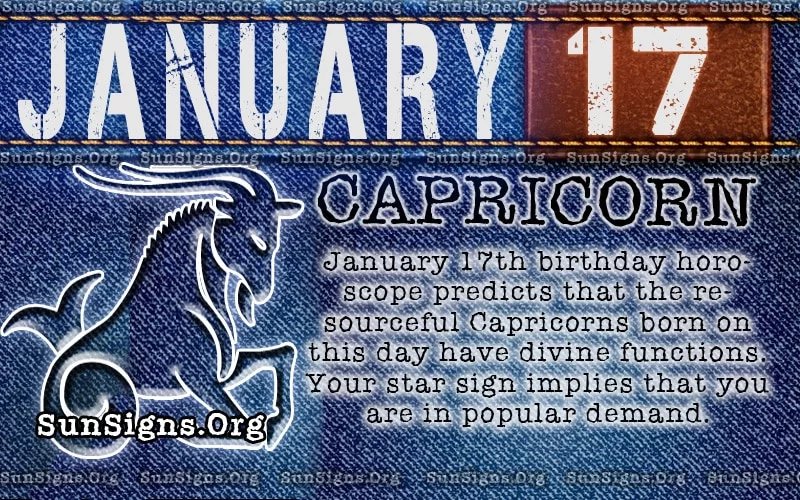 January 17 birthday