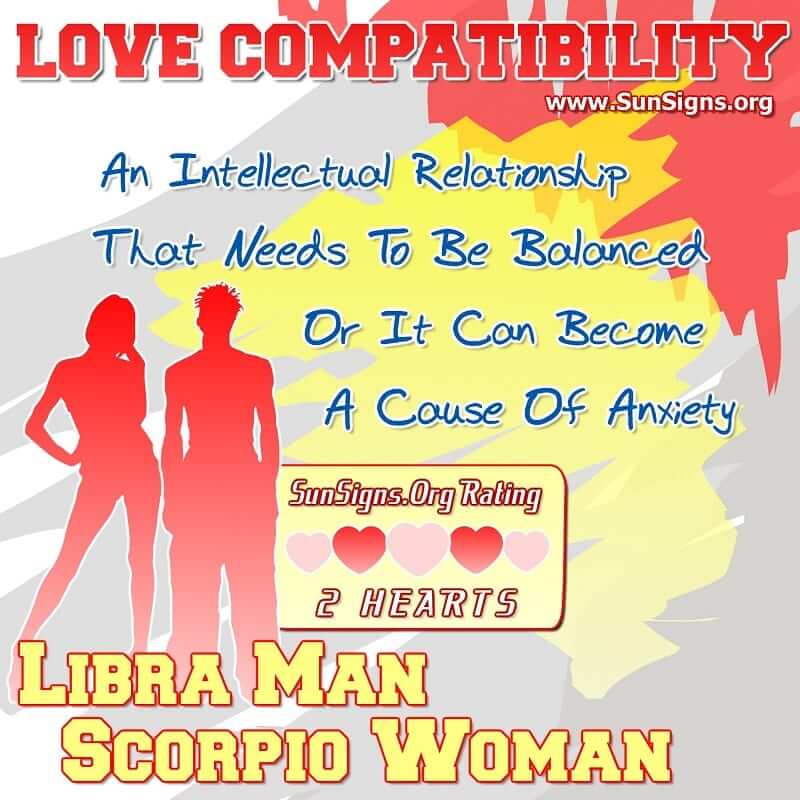 Libra Man And Scorpio Woman Love Compatibility