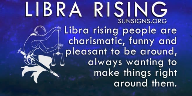 Libra Rising are some of the most charismatic of the zodiac.