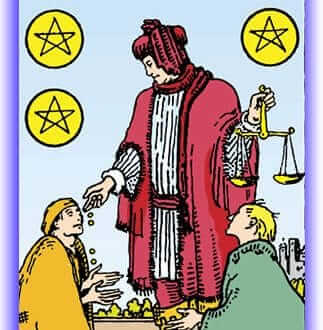 six of pentacles