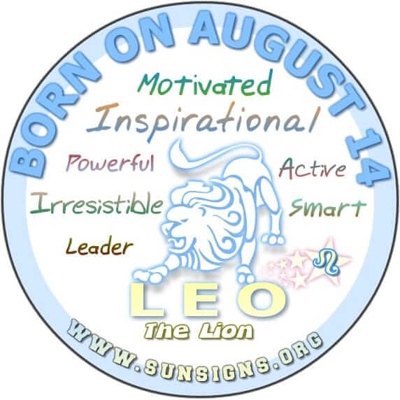 August 14 Zodiac Horoscope Birthday Personality SunSigns Org