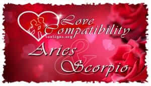 Aries Scorpio Love Compatibility - SunSigns.Org