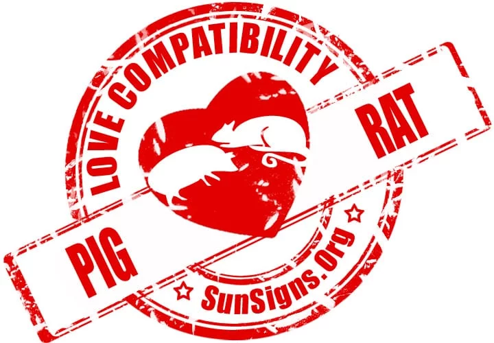 In a Chinese Pig and Rat relationship, both the partners share excellent love compatibility with each other.