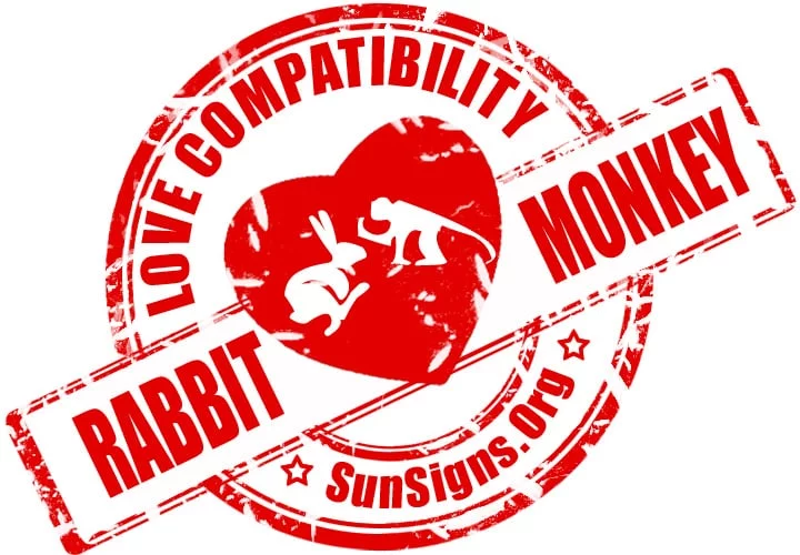 Rabbit Monkey Compatibility. The Rabbit Monkey relationship will be one with much potential for hostility - on both sides.