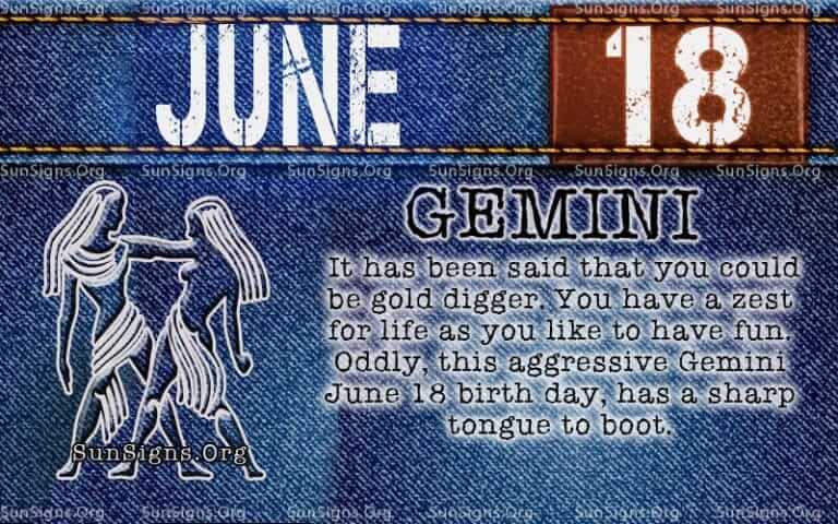 June 18 Zodiac Horoscope Birthday Personality - SunSigns.Org