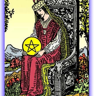 queen of pentacles