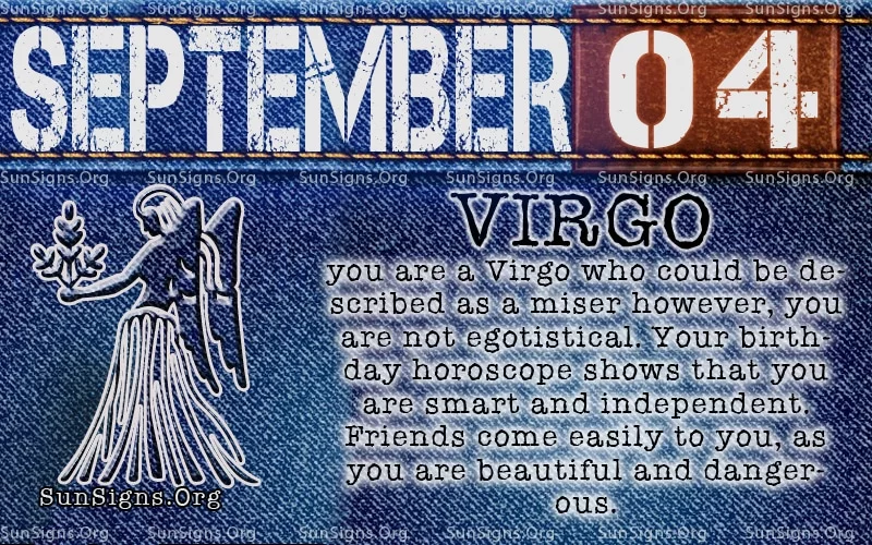 4 de Setembro virgo