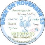 what is november 13 astrology sign
