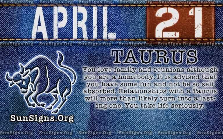 What Is My Zodiac Sign April 21