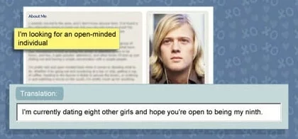 Now it's the scary online dating profiles with video