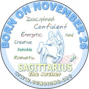 November 26 Zodiac Horoscope Birthday Personality - SunSigns.Org