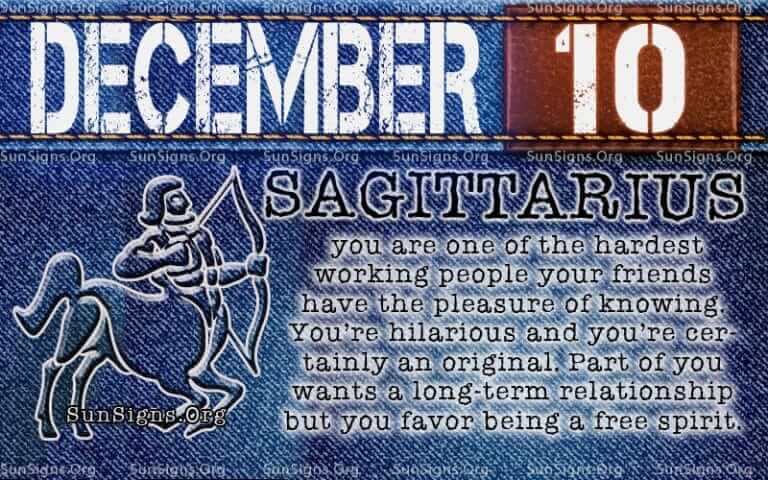 December 10 Zodiac Horoscope Birthday Personality Sunsignsorg