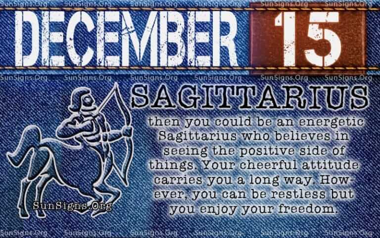 December 15 Zodiac Horoscope Birthday Personality | SunSigns.Org