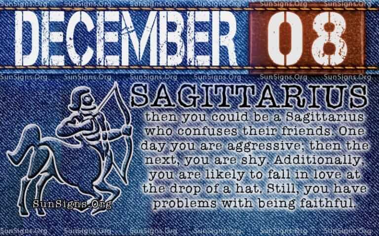 December 8 Zodiac Horoscope Birthday Personality SunSigns Org