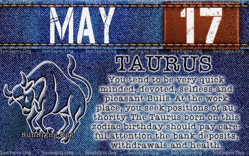 May 17 Zodiac Horoscope Birthday Personality - SunSigns.Org