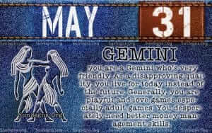 May 31 Zodiac Horoscope Birthday Personality | SunSigns.Org