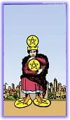 four of pentacles