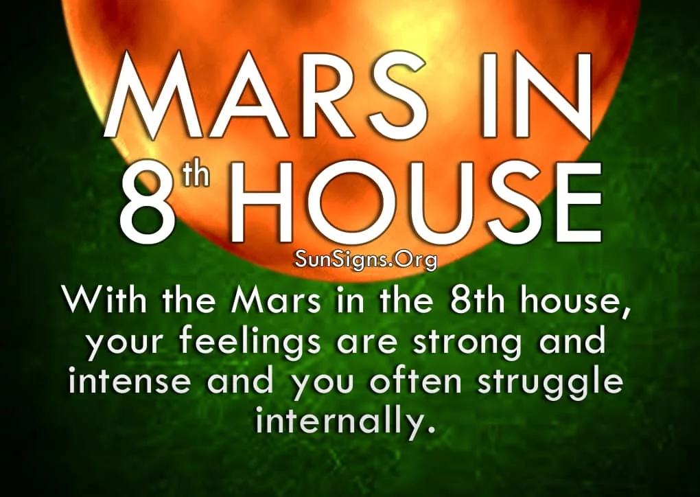 Mars i 8th House