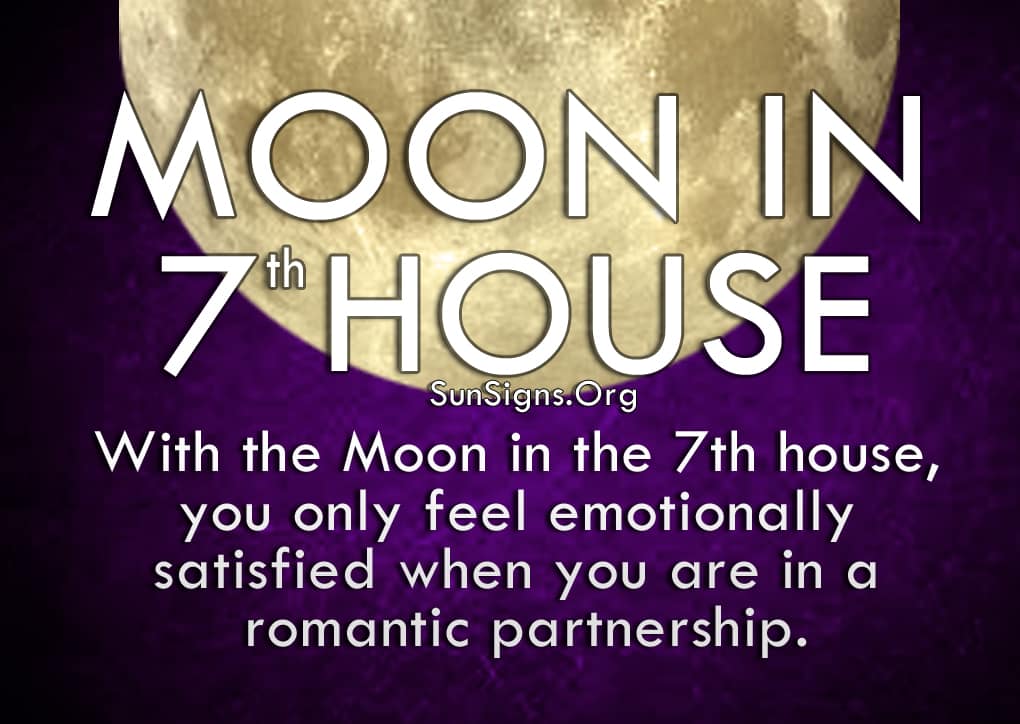 Moon In 7th House Meaning SunSigns Org