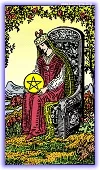 queen of pentacles